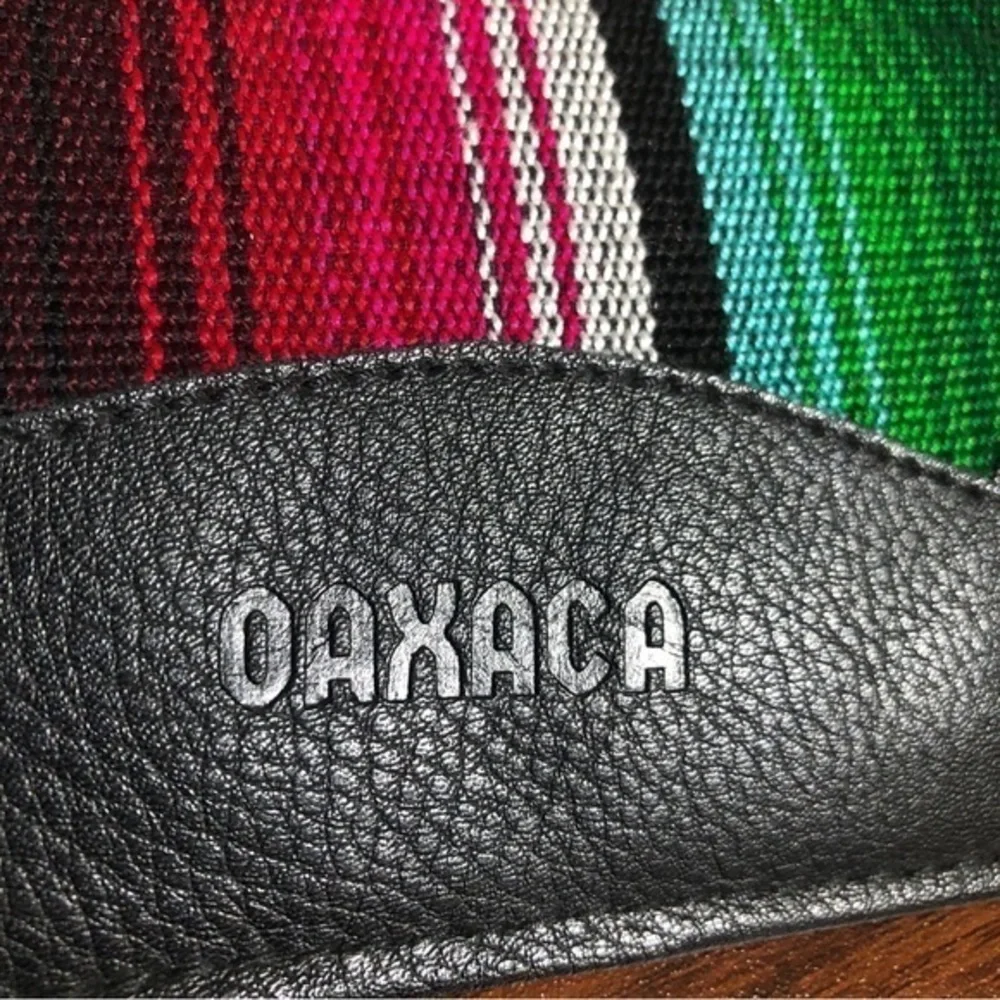 Oaxaca Mexico artisanal‎ woven wallet